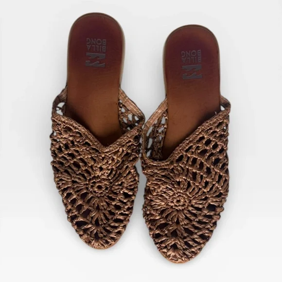 Billabong La‎ Palma Beach Mules in brown or "Desert Daze" color Size 9 - Picture 2 of 8
